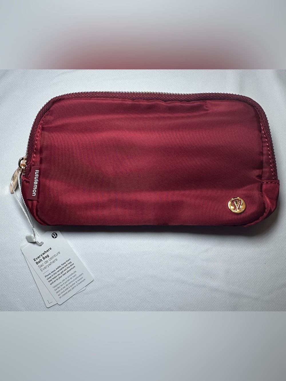Lululemon Everywhere 1L Belt Bag - Deep Wine Red